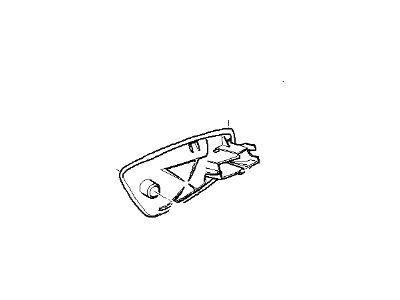 BMW 51-21-6-980-095 Inside Left Door Handle