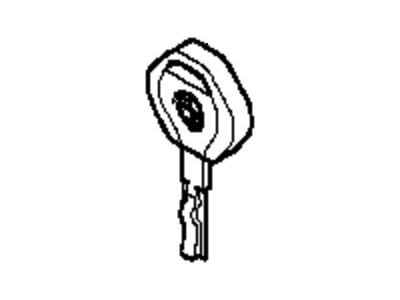 BMW 51-21-8-205-443 Service Key