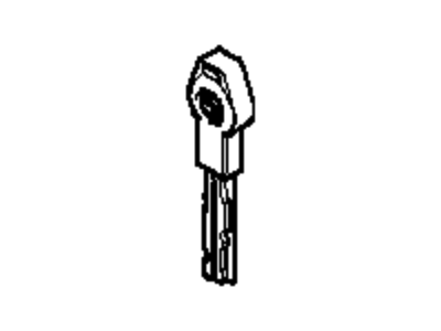 BMW 51-21-8-205-444 Spare Key