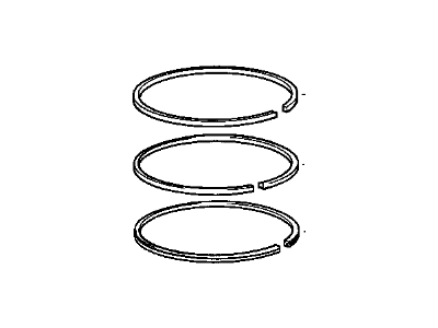 BMW 11-25-7-515-722 Alusil Piston Rings Repair Kit