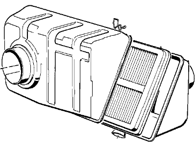 BMW 13-72-1-287-480 Air Filter Element