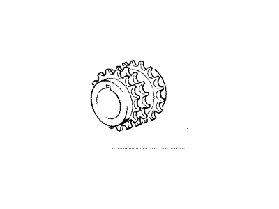 BMW 11-21-1-311-681 Crank Timing Sprocket