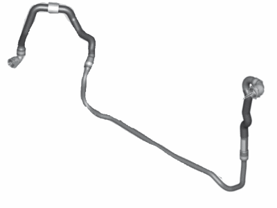 BMW 17-12-5-A02-2E9 LINE FROM RADIATOR