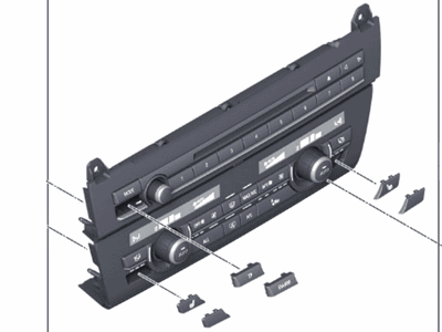 BMW 61-31-9-328-426 Repair Kit, Radio And A/C Control Panel