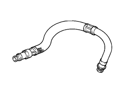 BMW 11-42-1-747-126 Pressure Hose Assy Outlet