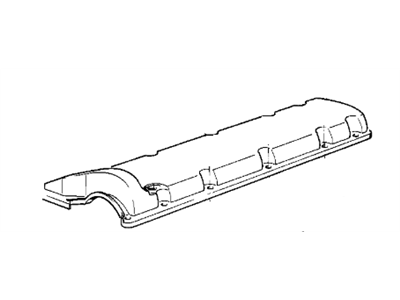 BMW 11-12-1-720-337 Rocker Box Cover Left