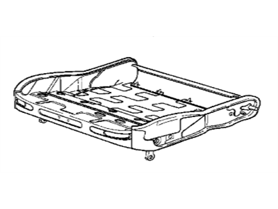 BMW 52-10-1-964-899 Seat Frame
