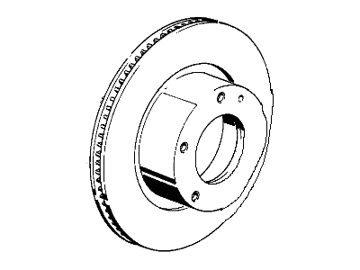 BMW 34-11-1-160-915 Brake Disc, Ventilated