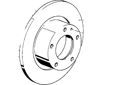 BMW 34-11-1-163-135 Brake Disc, Ventilated