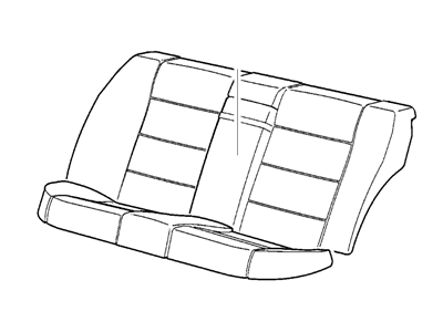 BMW 52-20-8-189-374 Armrest Cloth