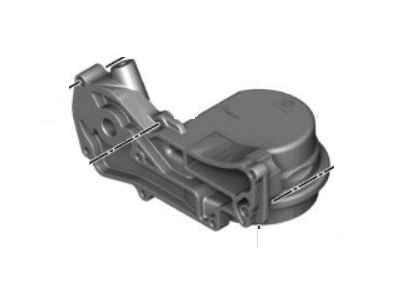 BMW 11-41-7-540-395 Oil Filter Unit