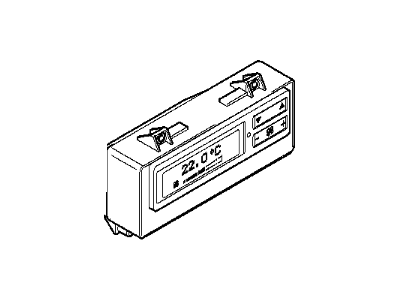 BMW 64-11-8-362-350 Rear Air Conditioning Control