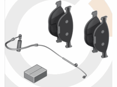 BMW 34-11-2-339-271 Set, Brake Pads, With Brake-Pad Sensor
