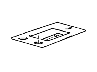 BMW 25-16-1-216-533 Sealing Plate