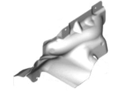 BMW 11-65-7-848-040 Heat Shield, Cylinders 4-6