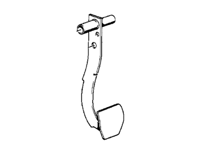 BMW 35-21-1-114-448 Brake Pedal