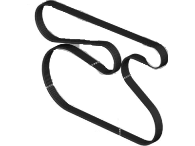 BMW 11-28-7-803-476 Ribbed V-Belt