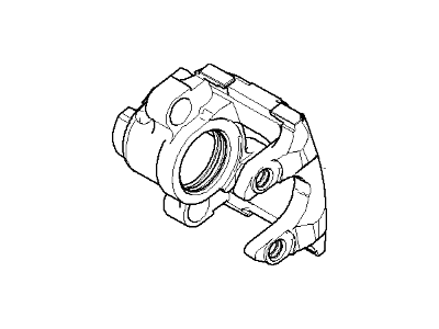 BMW 34-21-6-757-055 Brake Caliper Left