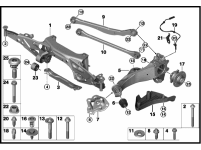 BMW 31-10-6-860-974 Asa-Bolt