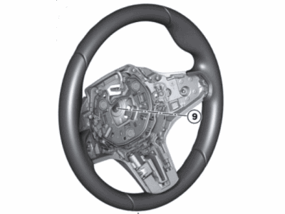 BMW 32-30-8-746-687 M SPORTS STEERING WHEEL LEAT:323050
