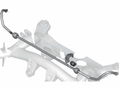 BMW 33-50-6-870-691 STABILIZER, REAR AXLE