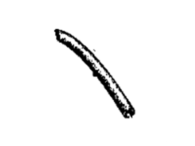 BMW 11-72-7-545-323 Vacuum Hose Black