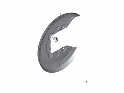 BMW 34-20-6-799-740 Protection Plate