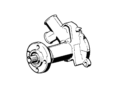 BMW 11-51-1-711-492 Water Pump