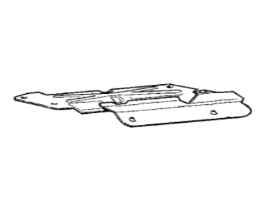 BMW 16-11-1-177-345 Heat Resistant Plate
