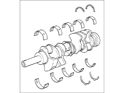BMW 11-21-7-572-875 Crankshaft