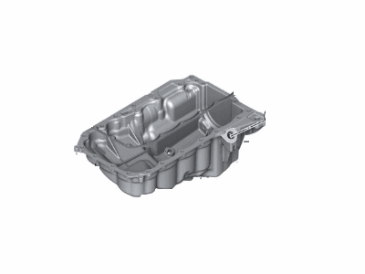 BMW 11-13-7-809-122 Oil Pan