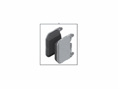 BMW 34-11-6-878-876 Brake-Front Pads