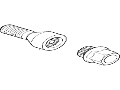 BMW 36-13-6-786-426 Wheel Stud Locks