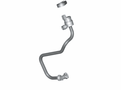 BMW 13-90-7-848-343 Fuel Tank Ventilation Valve With Pipe