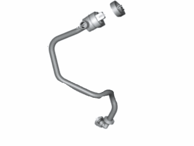 BMW 13-90-7-848-342 Fuel Tank Ventilation Valve With Pipe