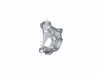 BMW 31-21-6-882-595 Steering Knuckle, Left