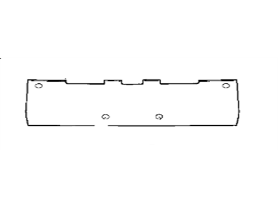BMW 51-43-8-134-953 Panel Partition Trunk Left