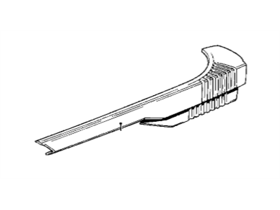 BMW 51-12-1-858-646 Bumper Rear Right