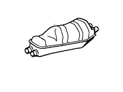 BMW 18-10-1-728-855 Rear Muffler
