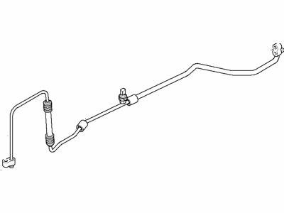 BMW 64-53-6-942-888 Pressure Hose, Condenser, Evaporator