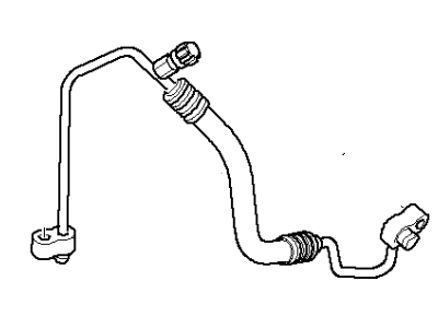 BMW 64-53-6-942-887 Pressure Hose, Compressor-Condenser