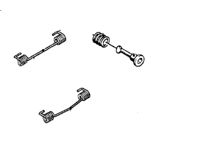 BMW 34-41-9-064-267 Repair Kit Springs