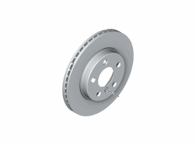 BMW 34-11-6-865-713 Brake Disc, Ventilated