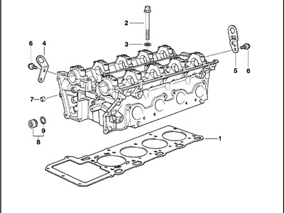 BMW 11-12-0-004-553 Gasket Set Cylinder Head Asbestos Free