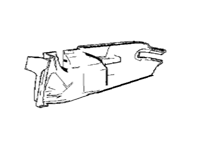 BMW 51-47-8-134-376 Panel Wheel Housing Part.Trunk Right