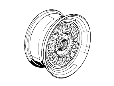 BMW 36-11-1-179-774 Light Alloy Rim