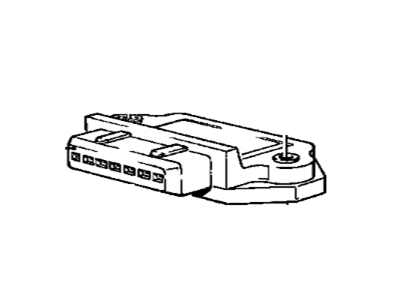 BMW 12-14-1-266-702 Control Unit Transitorized Ignition