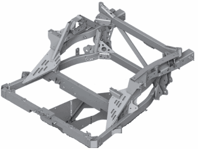 BMW 39-30-6-856-100 Rear Axle Module