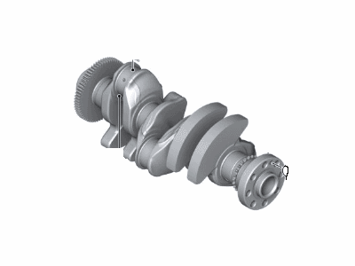 BMW 11-21-7-642-032 Crankshaft