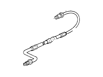 BMW 32-41-1-140-039 Pressure Hose Assembly